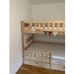 Natur Etagenbett 90x200 Gmunden